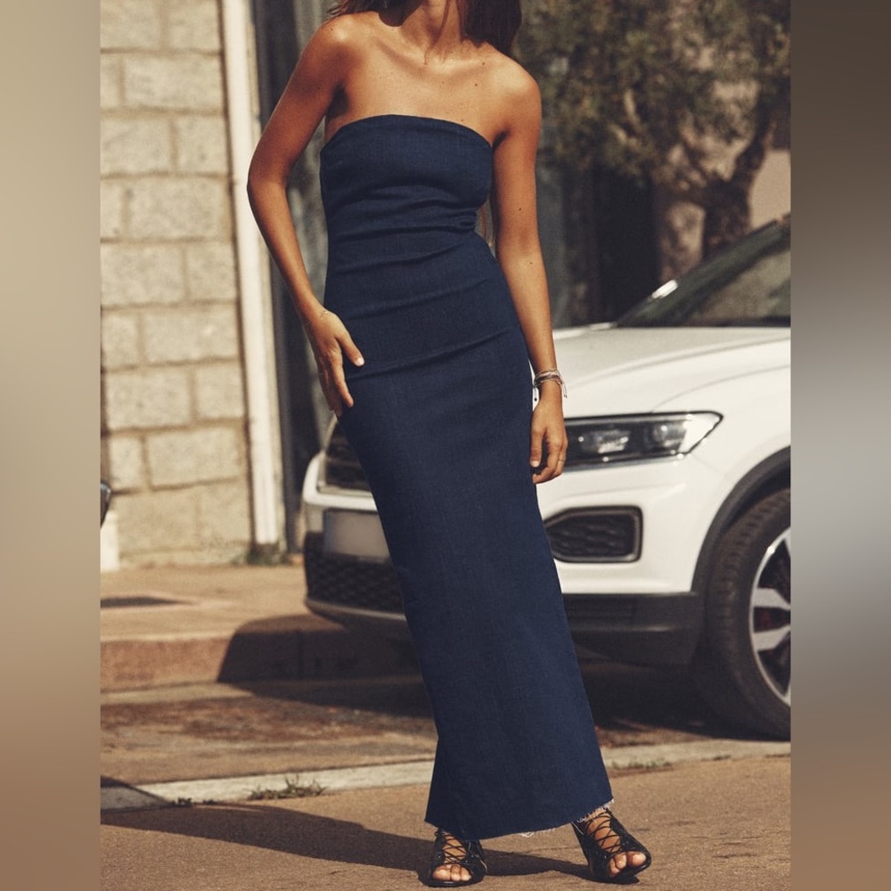 Zara Denim Dress NWT